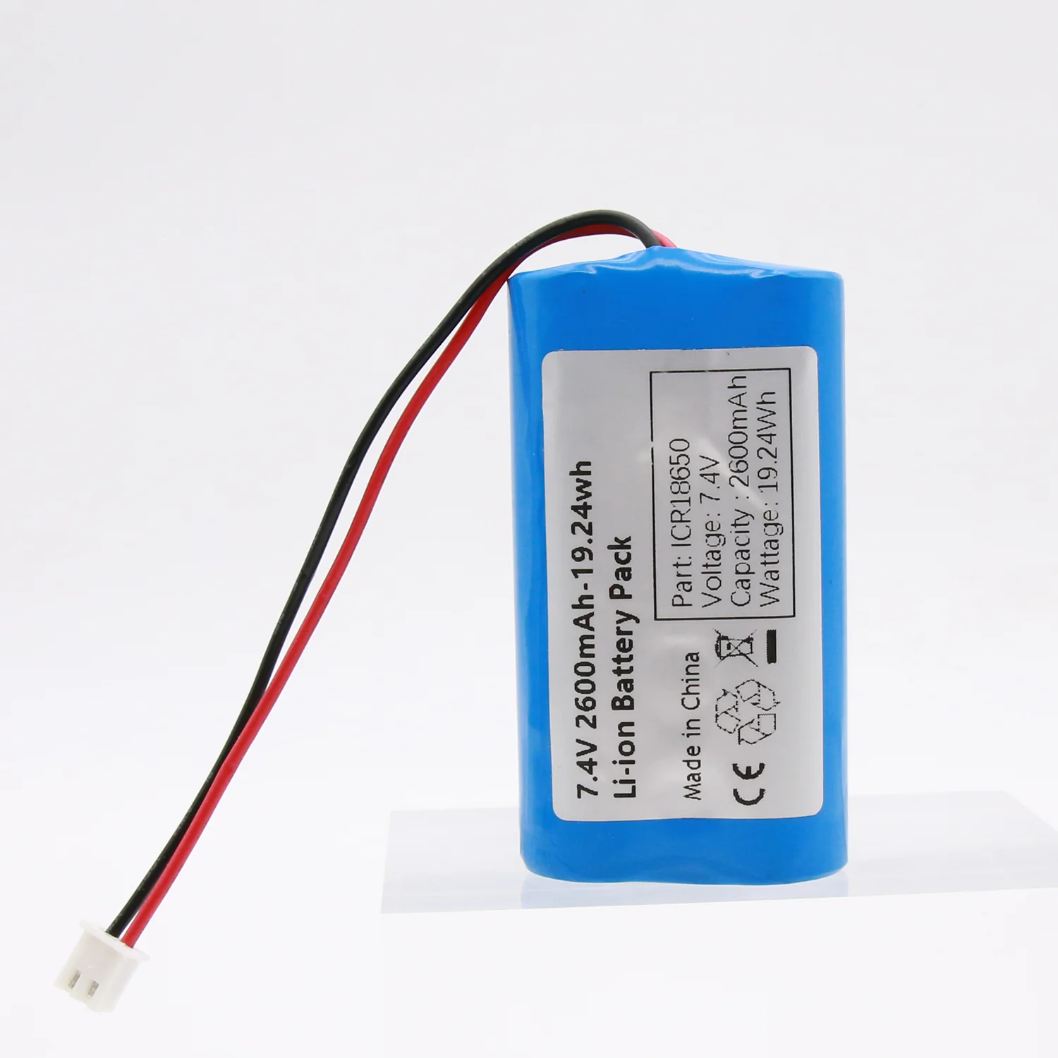 YDL 7.4V 2600mAh Li-ion Rechargeable Batteries Replacement Batteries for Electronics, Toys, Lighting, Equipment - Image 3